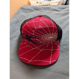 Black Eagle Spider Man Web Snapback Baseball Cap Hat